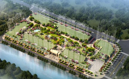 墊江縣麗水南岸工程景觀(guān)設計