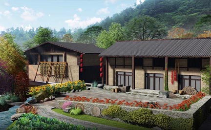 重慶市石柱縣土家族自治縣中益鄉龍河景觀(guān)帶建設項目